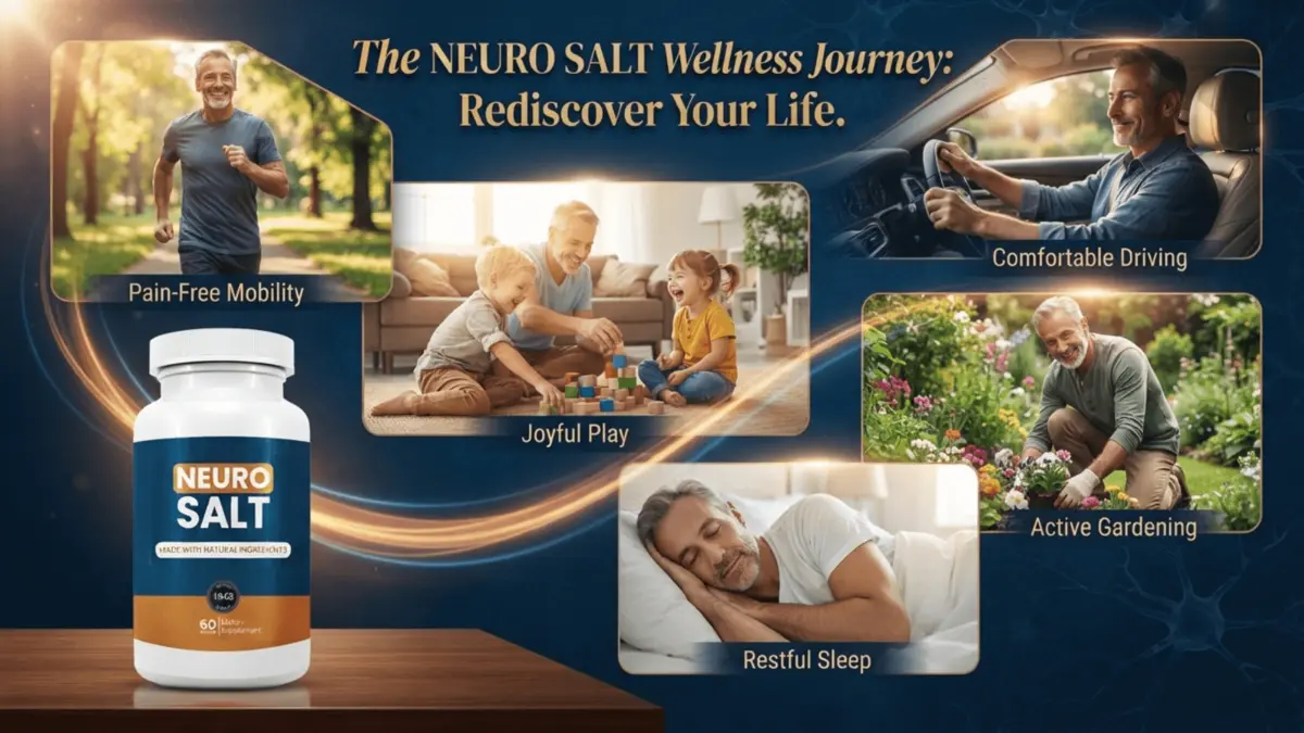 NeuroSalt three pathways to nerve pain relief mobility and sleep improvement